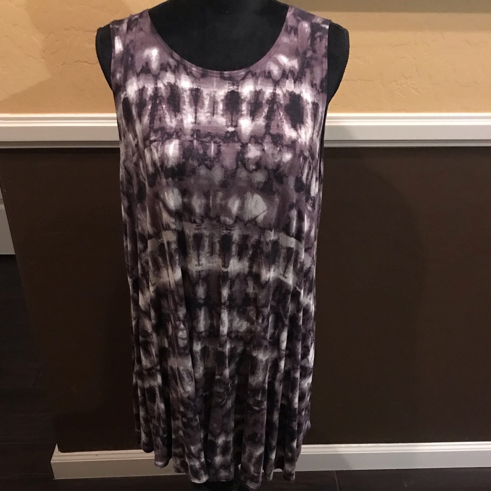 Purple pattern Tunic